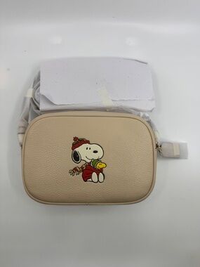 Coach X Peanuts Snoopy Mini Jamie Camera Bag CF249 NWT